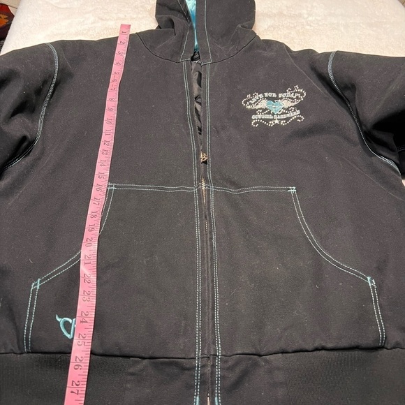 Cowgirl Hardware Live For Today devalued womens coat size XXL - Picture 12 of 12